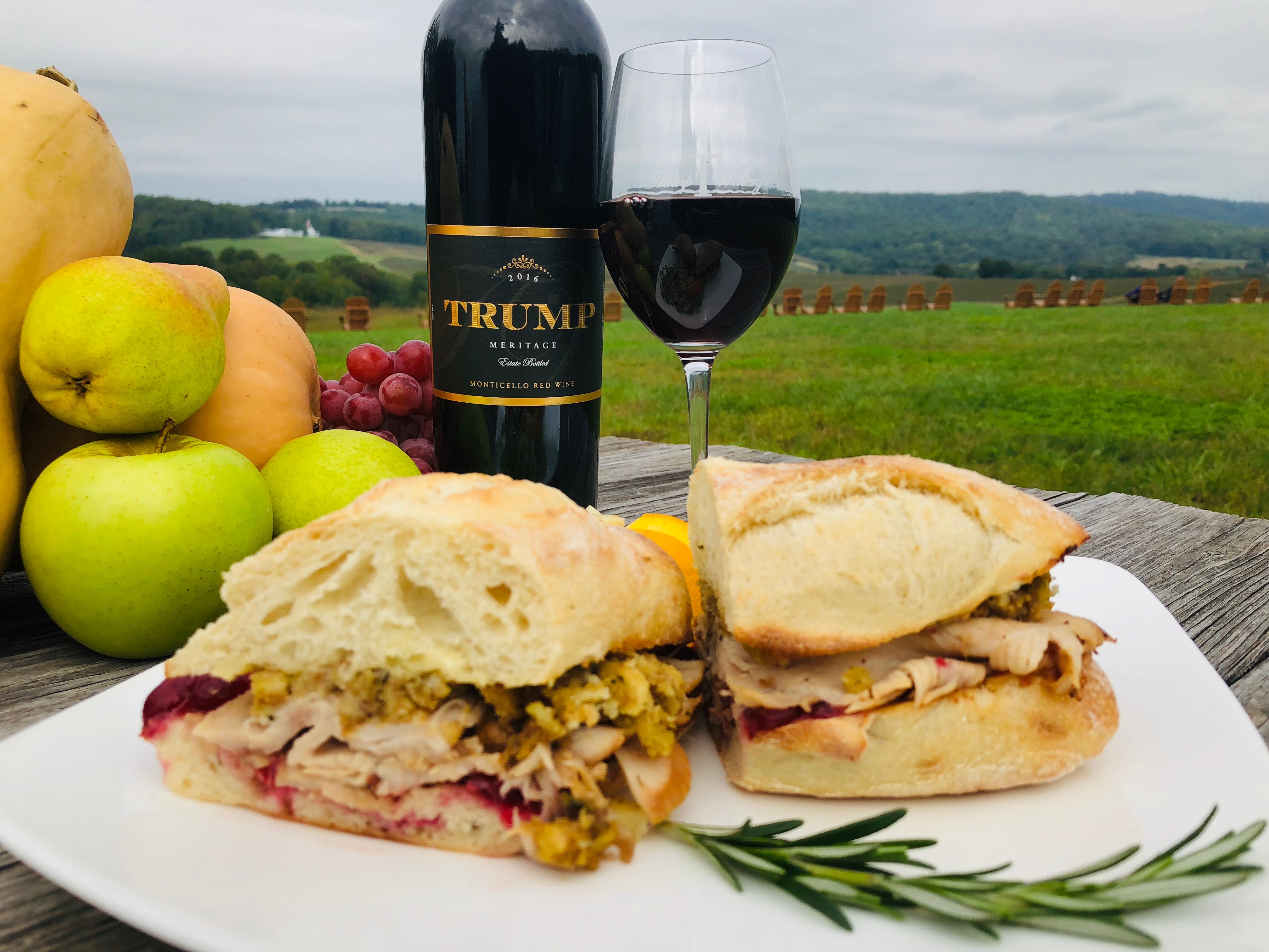 Charlottesville Virginia Tasting Room Trump Winery